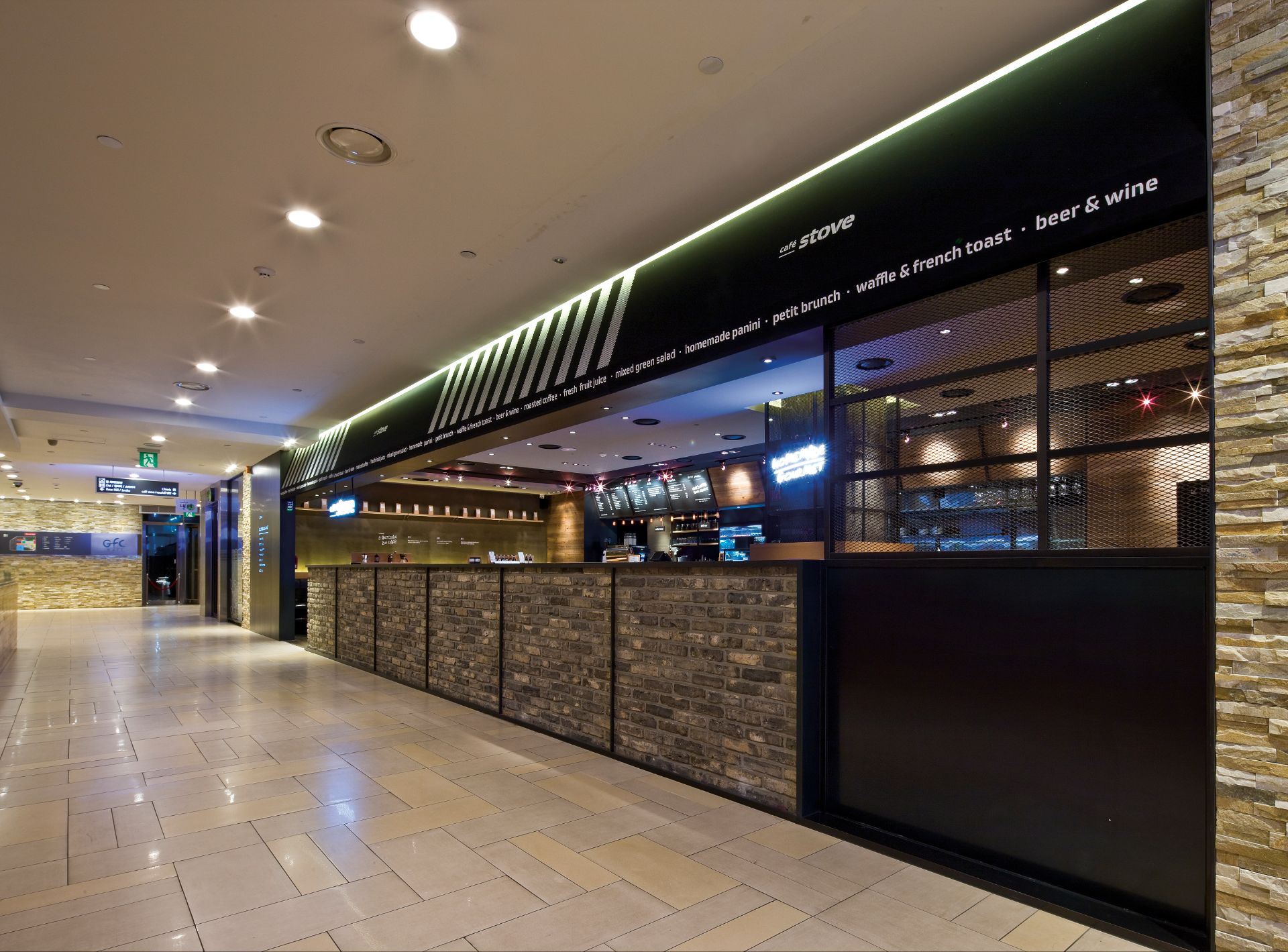cafe stove interior project image 3