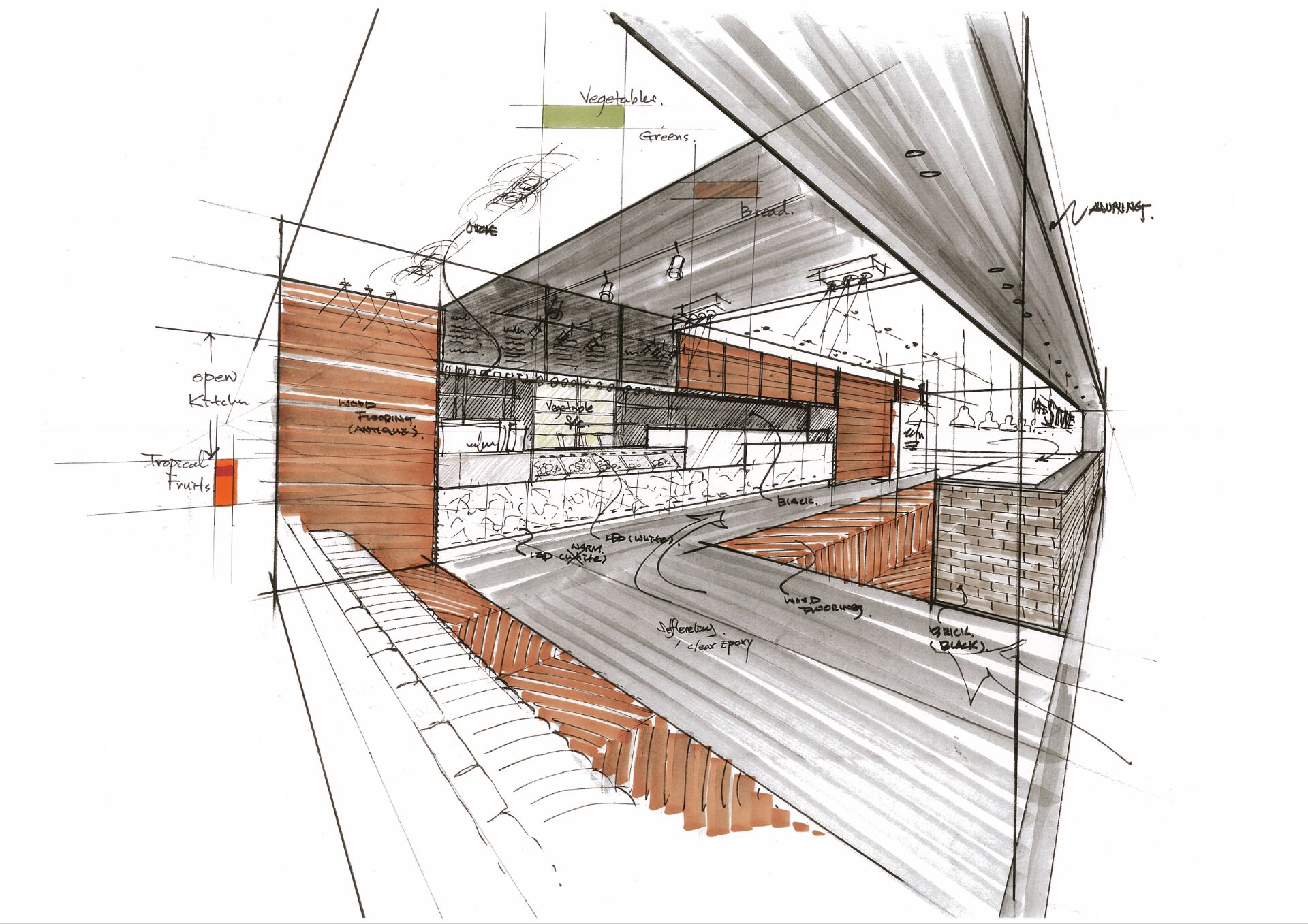 cafe stove interior project image 16