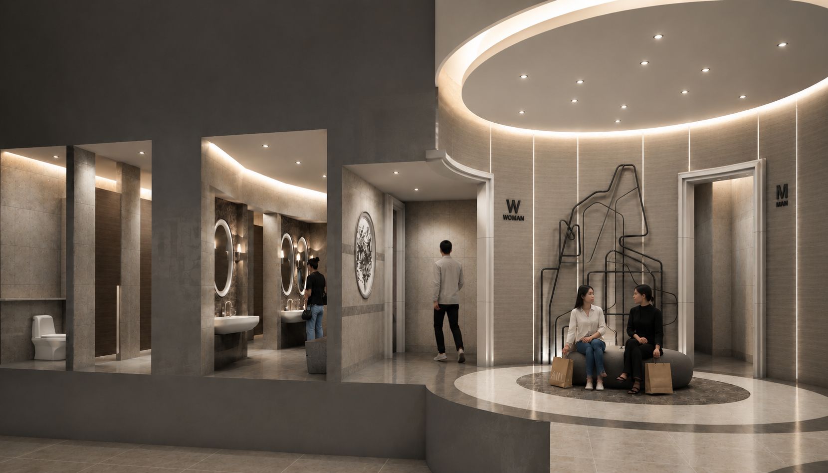 Hoban Summit Place Shopping Mall interior project image 6