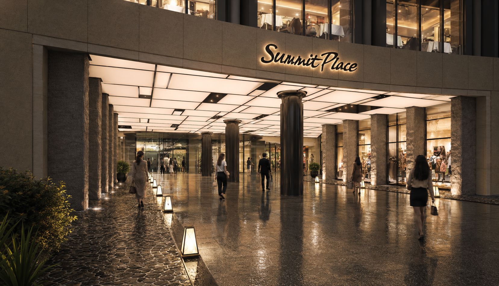 Hoban Summit Place Shopping Mall interior project image 2