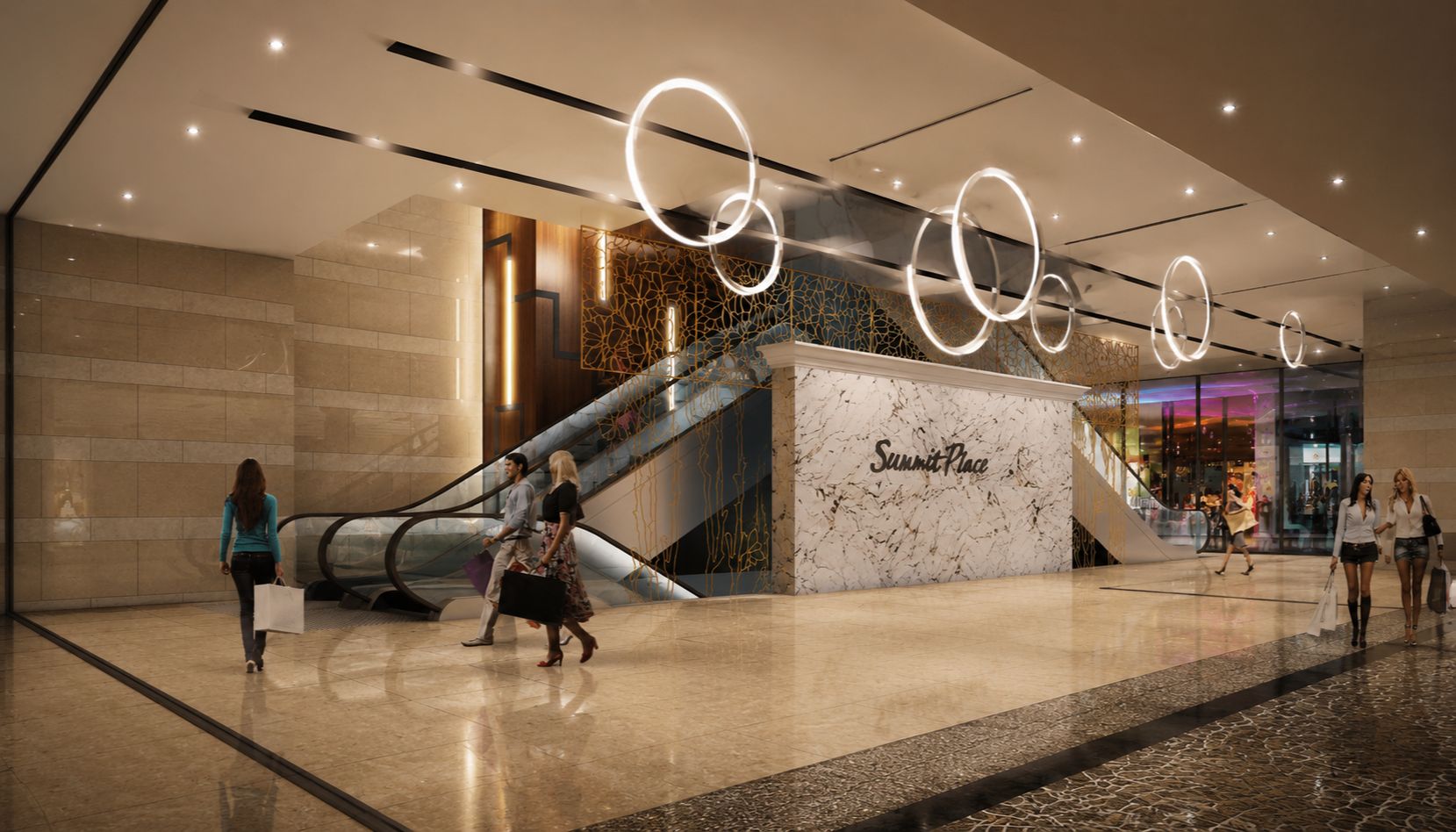 Hoban Summit Place Shopping Mall interior project image 4