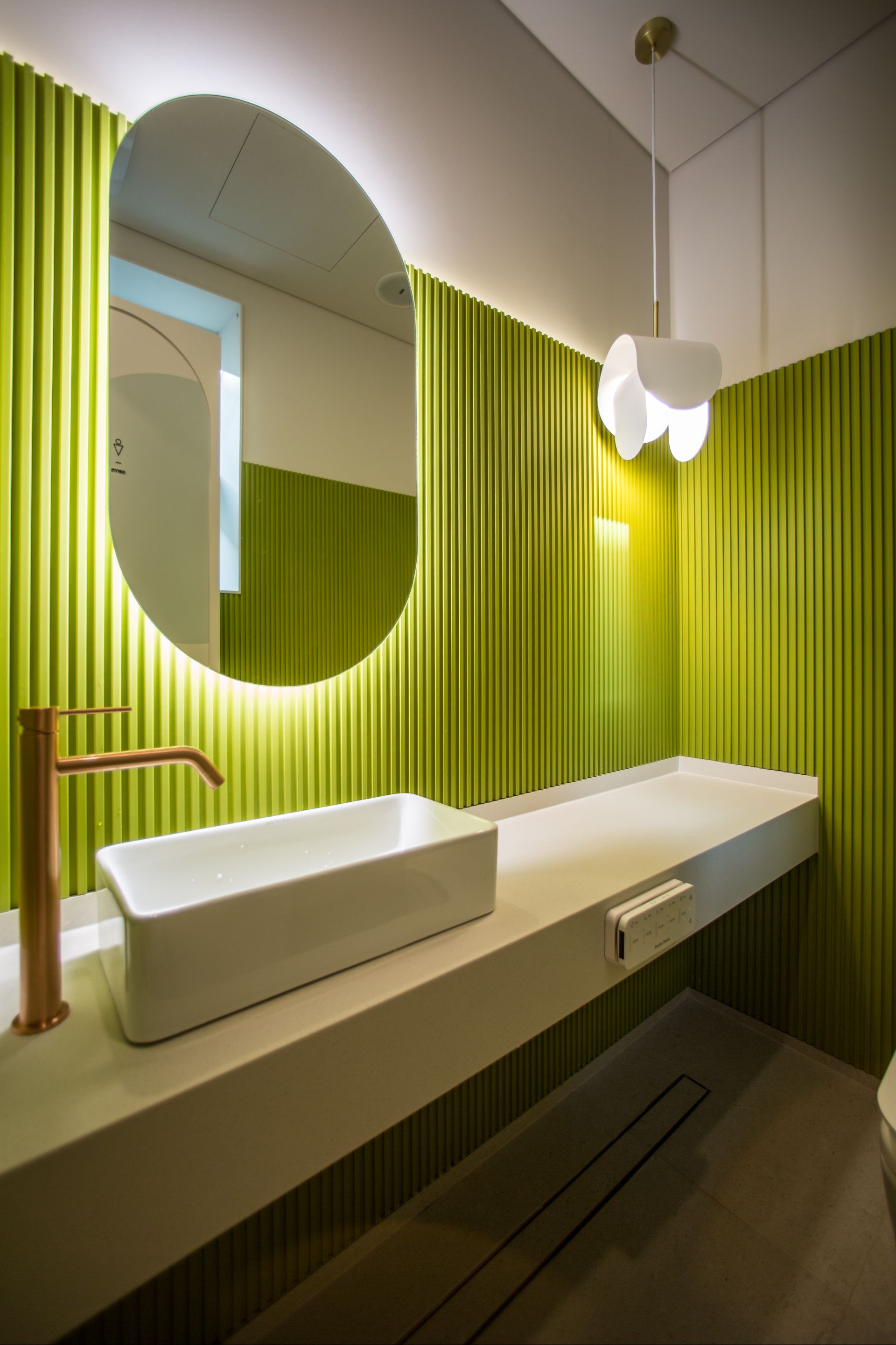 BREWZUA CAFE RESTROOM interior project image 5