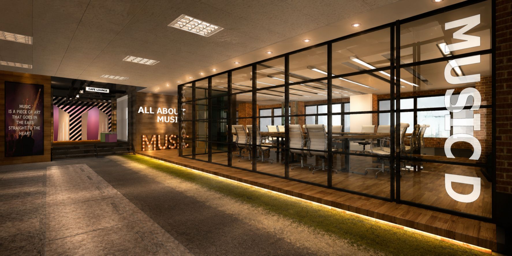 CJ DIGITAL MUSIC OFFICE interior project image 7