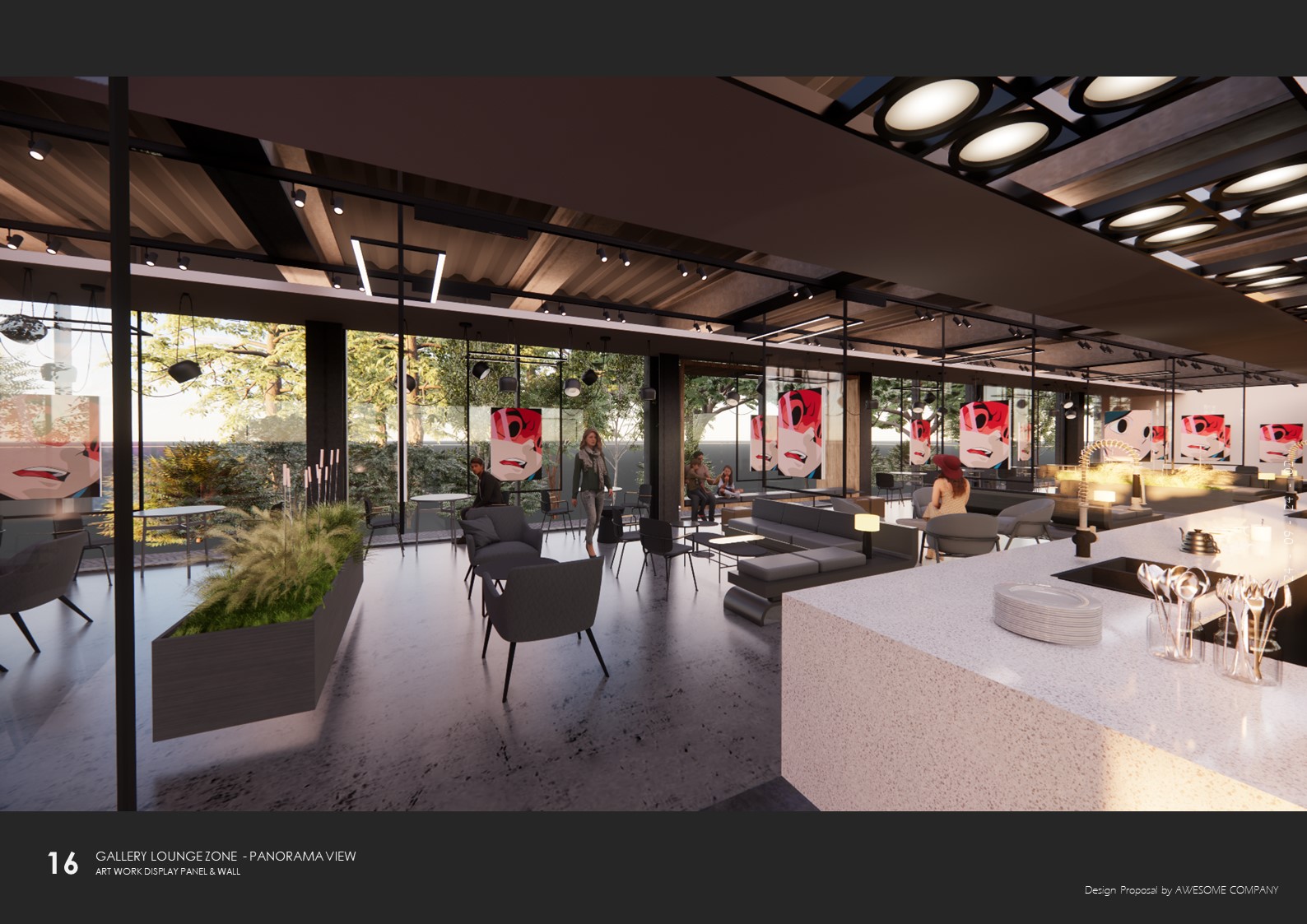 Ganghwa BAKERY CAFE Interior design proposal interior project image 23