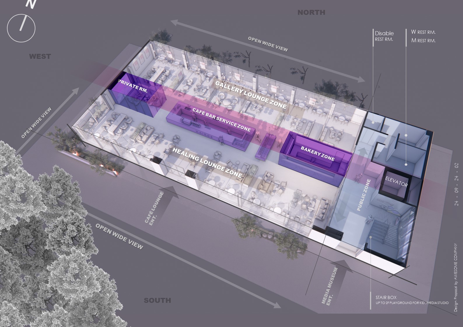 Ganghwa BAKERY CAFE Interior design proposal interior project image 7
