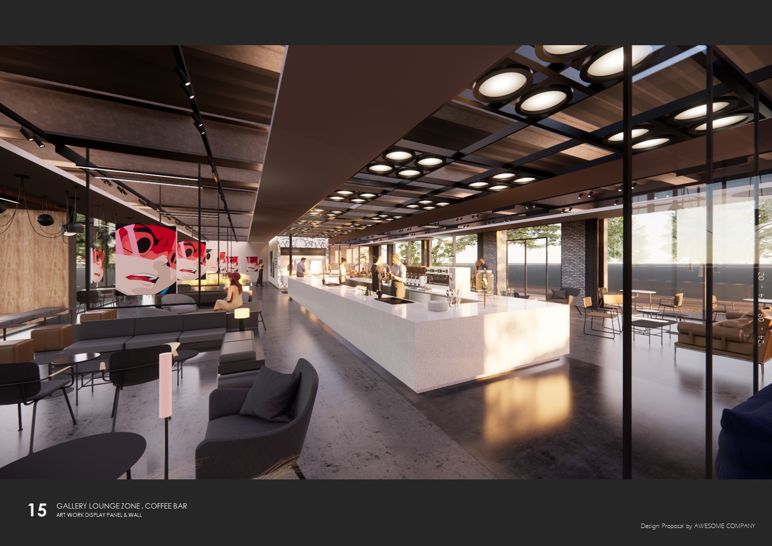 Ganghwa BAKERY CAFE Interior design proposal interior project image 22