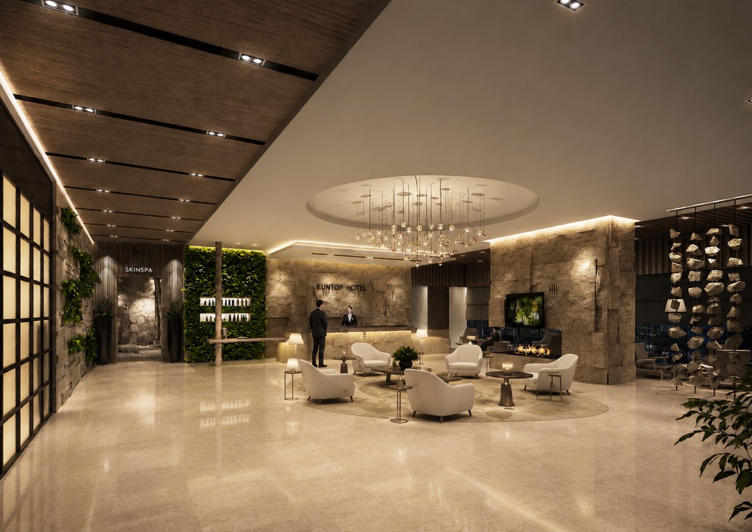 EUNTOP HOTEL interior project image 1