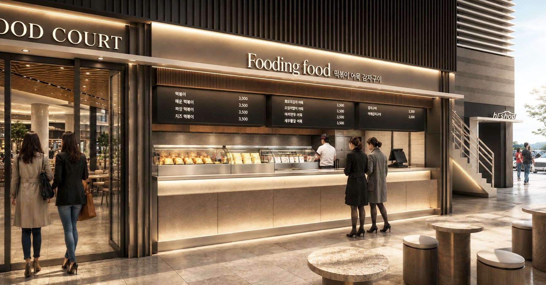 RIVER SHINING GIMHAE SERVICE AREA interior project image 5