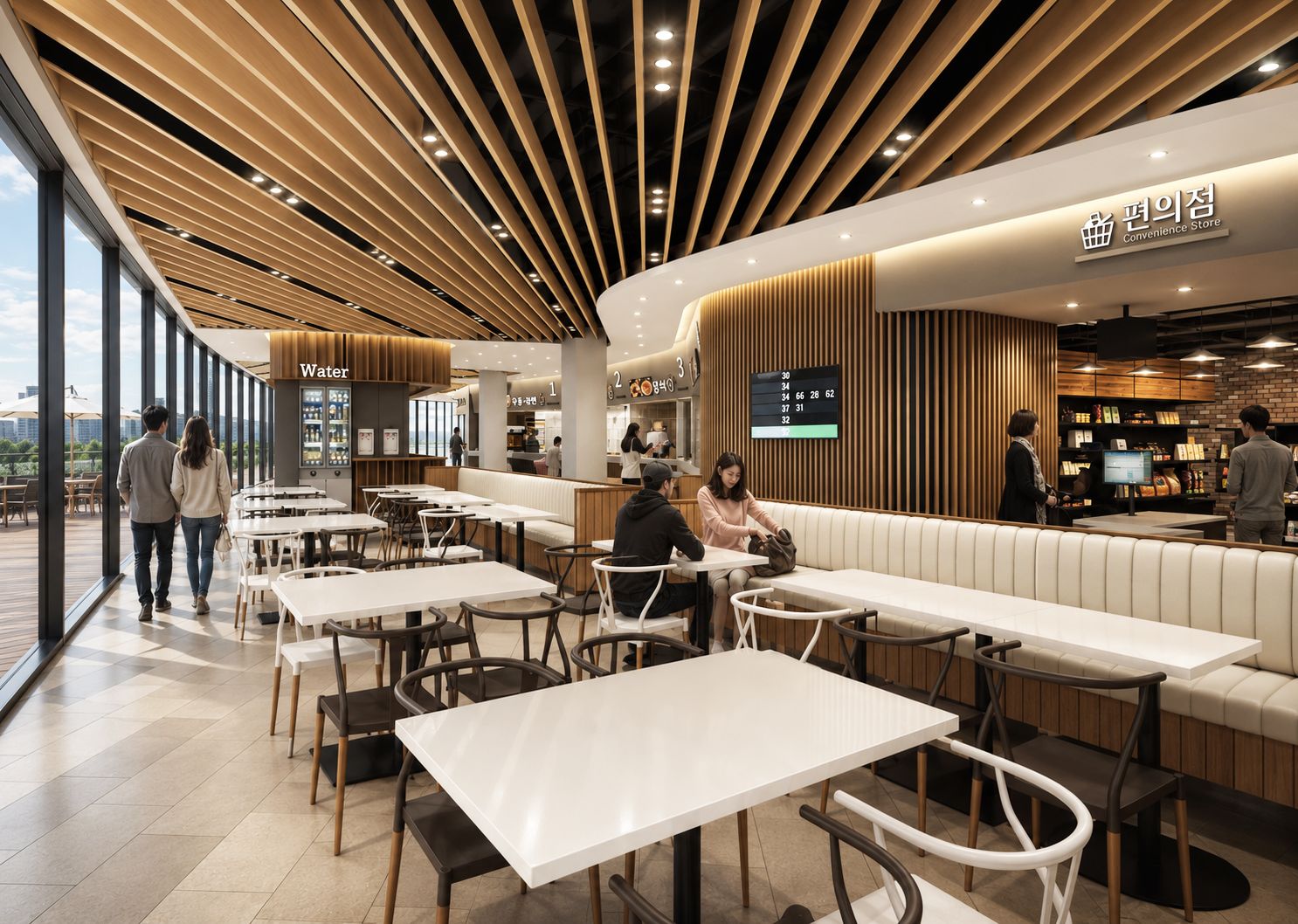 RIVER SHINING GIMHAE SERVICE AREA interior project image 3