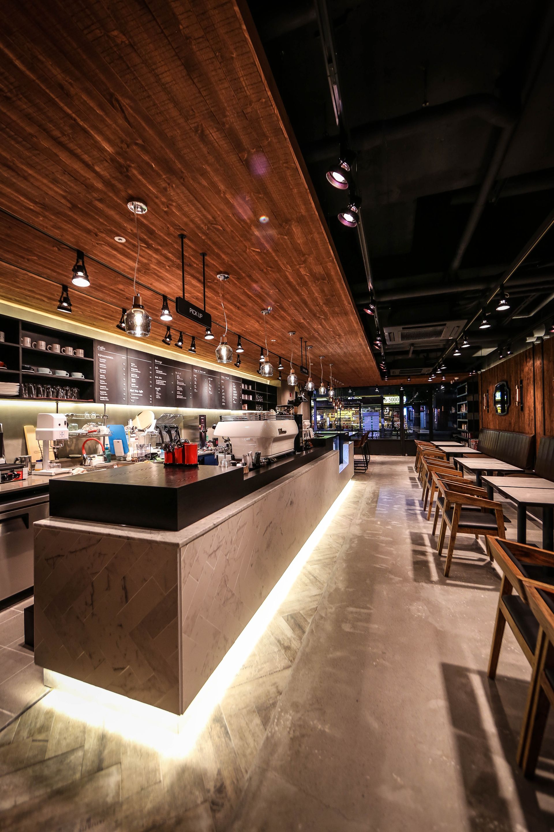 Hunts Man Cafe interior project image 8