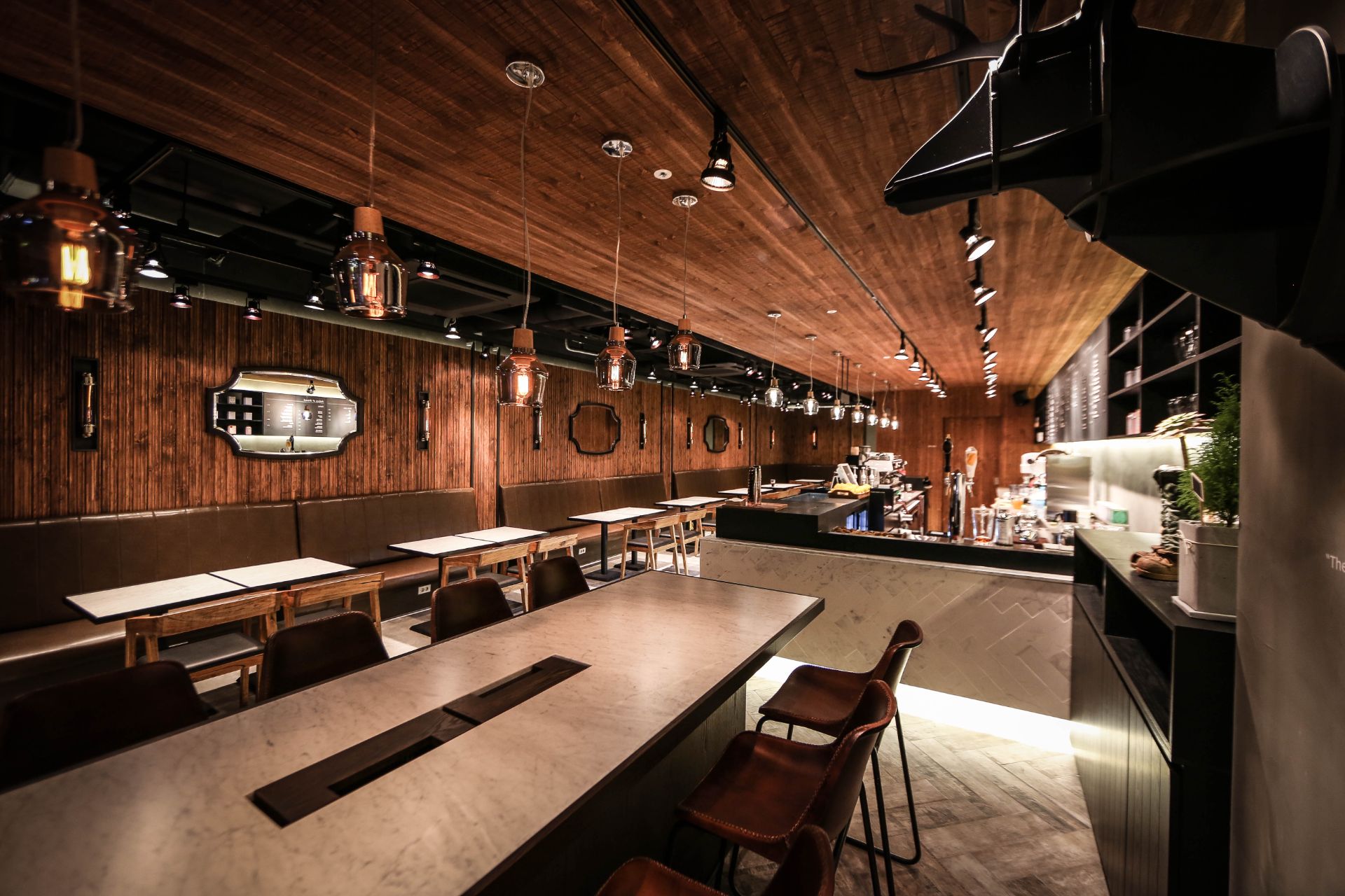 Hunts Man Cafe interior project image 5