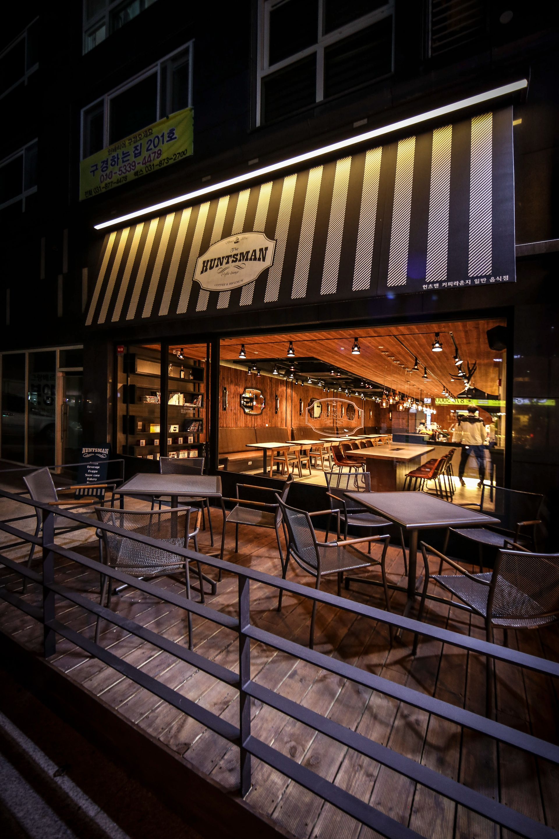 Hunts Man Cafe interior project image 1