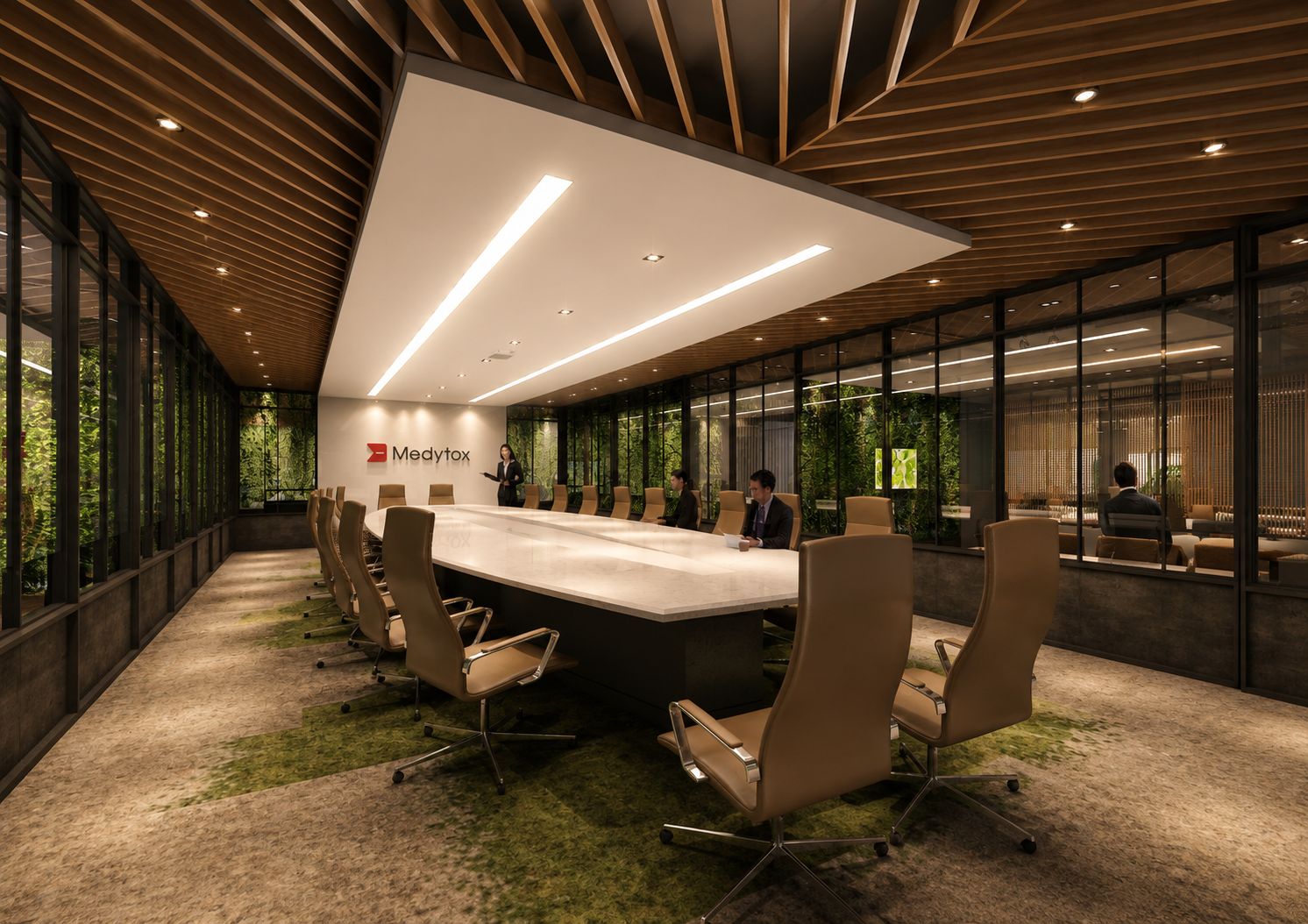 MEDYTOX GLOBAL BUSINESS CENTER interior project image 6