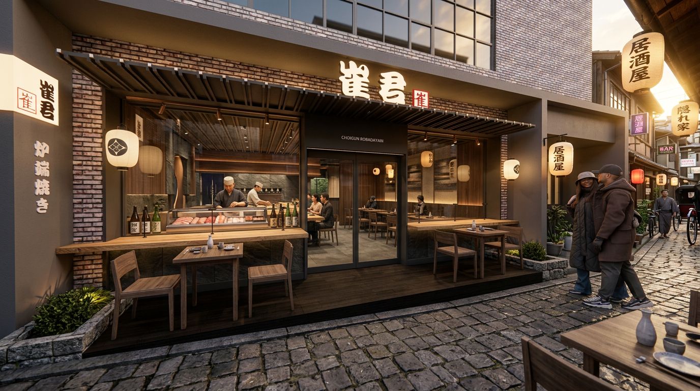 CHOIGUN ROBATAYAKI interior project image 2