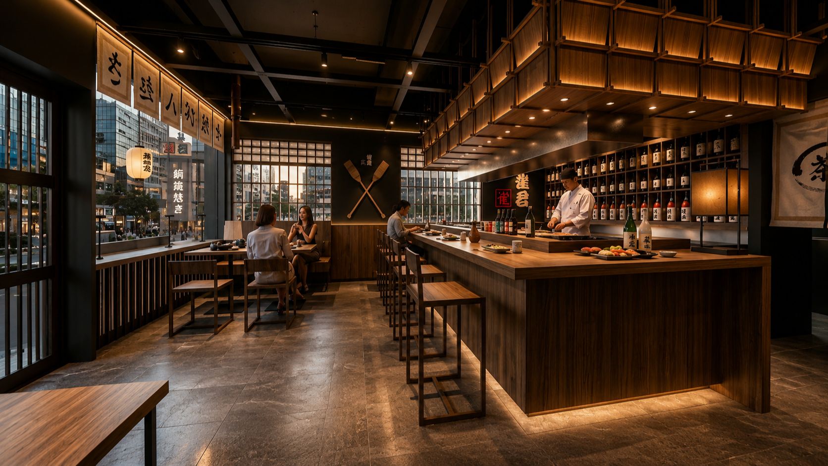 CHOIGUN ROBATAYAKI interior project image 6