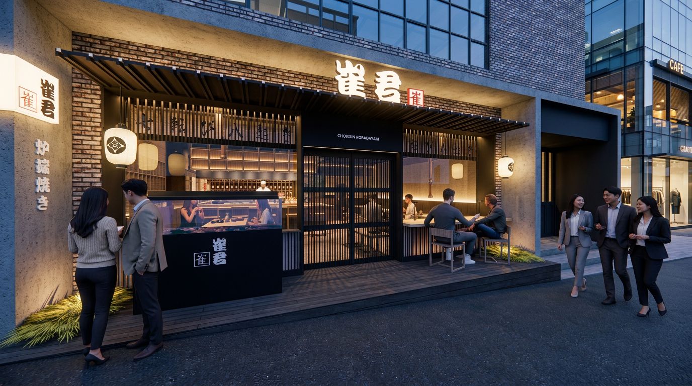 CHOIGUN ROBATAYAKI interior project image 3