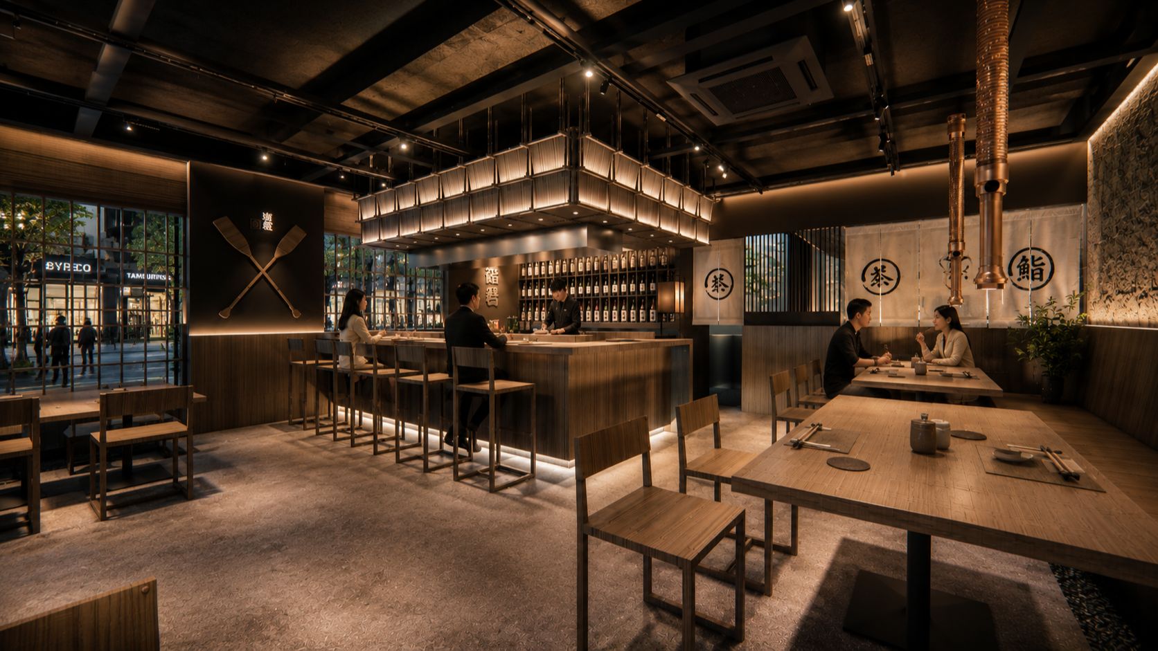 CHOIGUN ROBATAYAKI interior project image 5