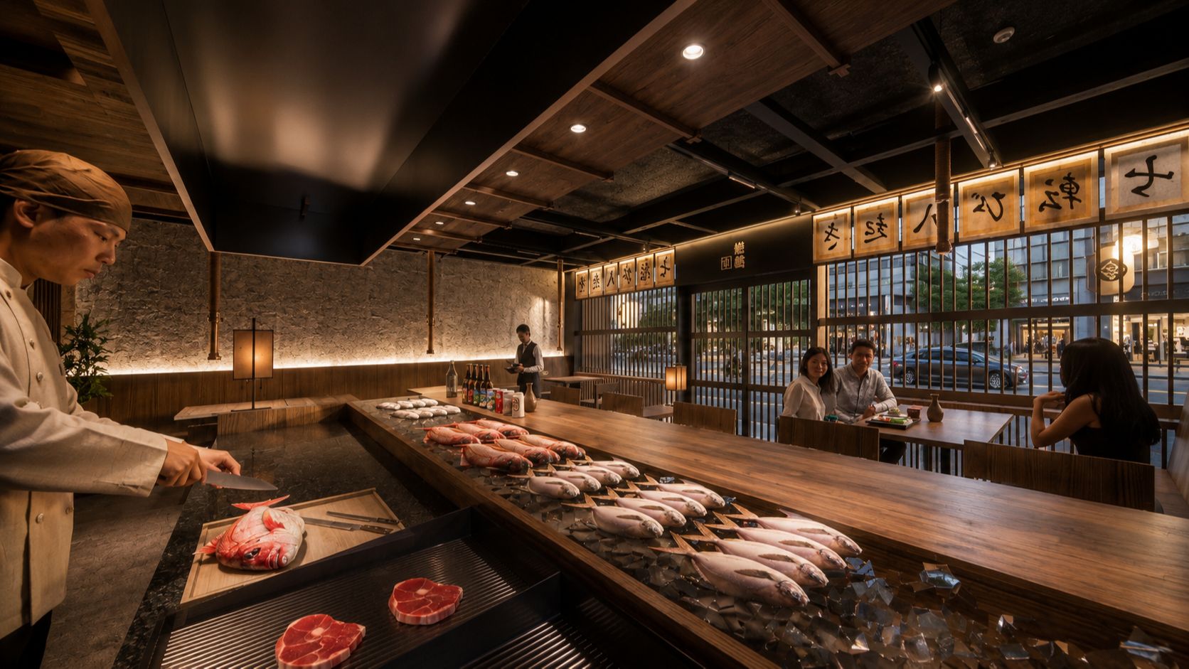 CHOIGUN ROBATAYAKI interior project image 7